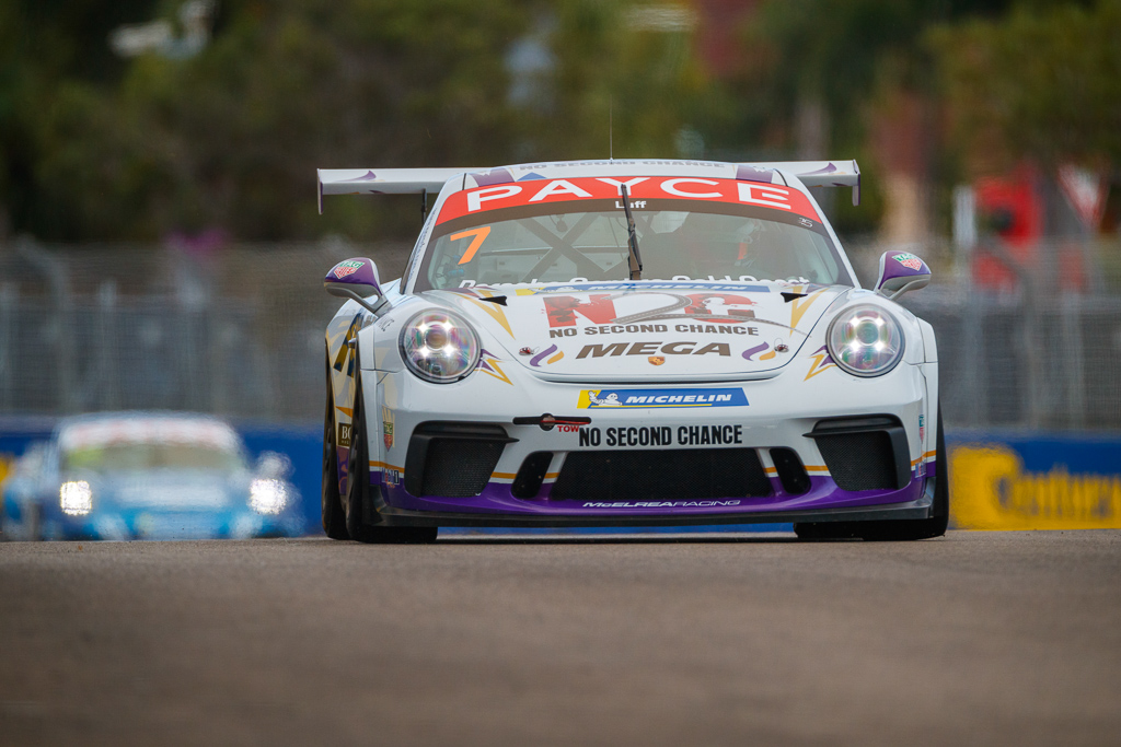 Warren Luff #7 racing at Townsville Street Circuit 2019