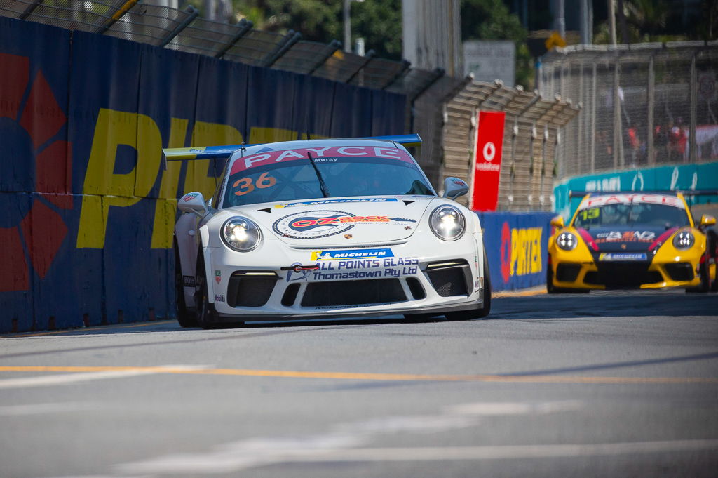Cooper Murray #36 racing at Surfers Paradise Street Circuit 2019