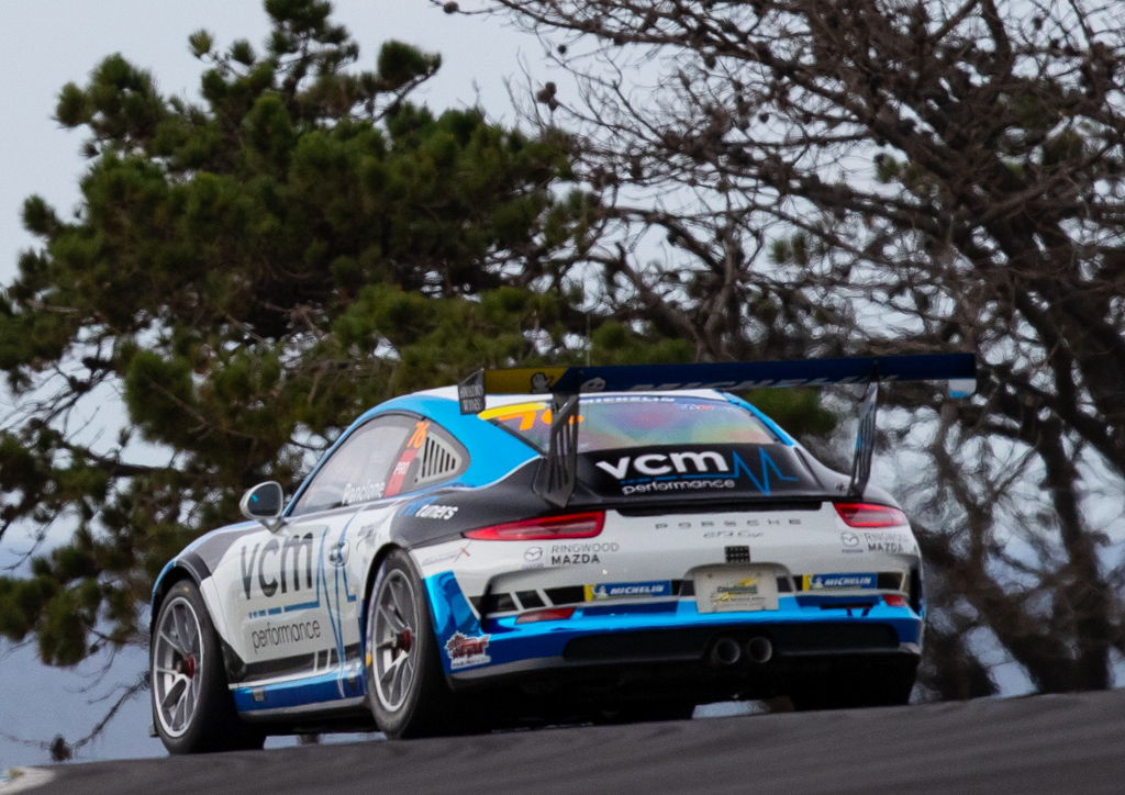 Christian Pancione #76 racing at Phillip Island Circuit 2021