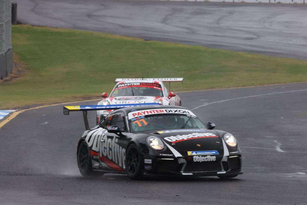 Jackson Walls #11 racing at Sandown International Raceway 2021