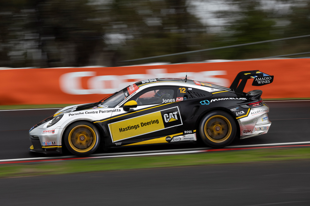 Harri Jones #12 racing at Mount Panorama Circuit Bathurst 2022